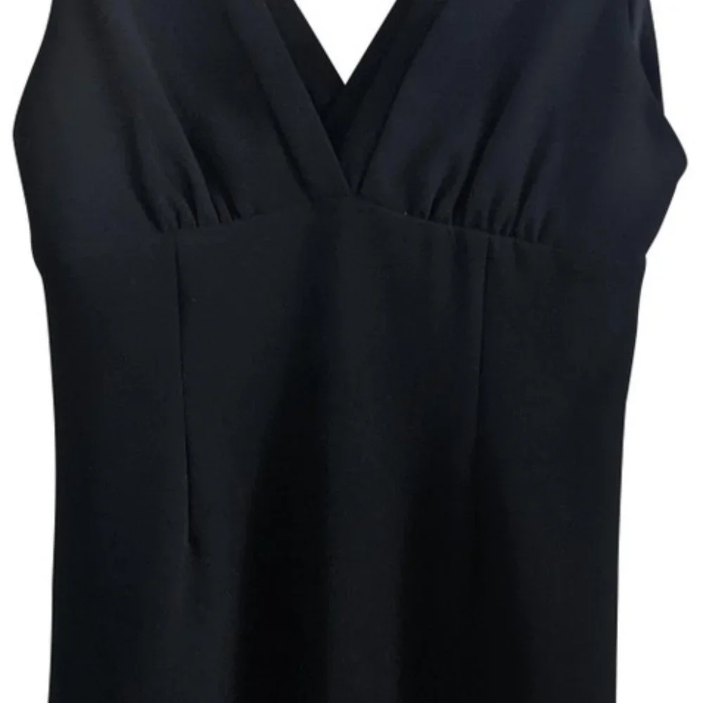 BCBGeneration | Black Sleeveless with Band Detail Cocktail Dress - Picture 3 of 9